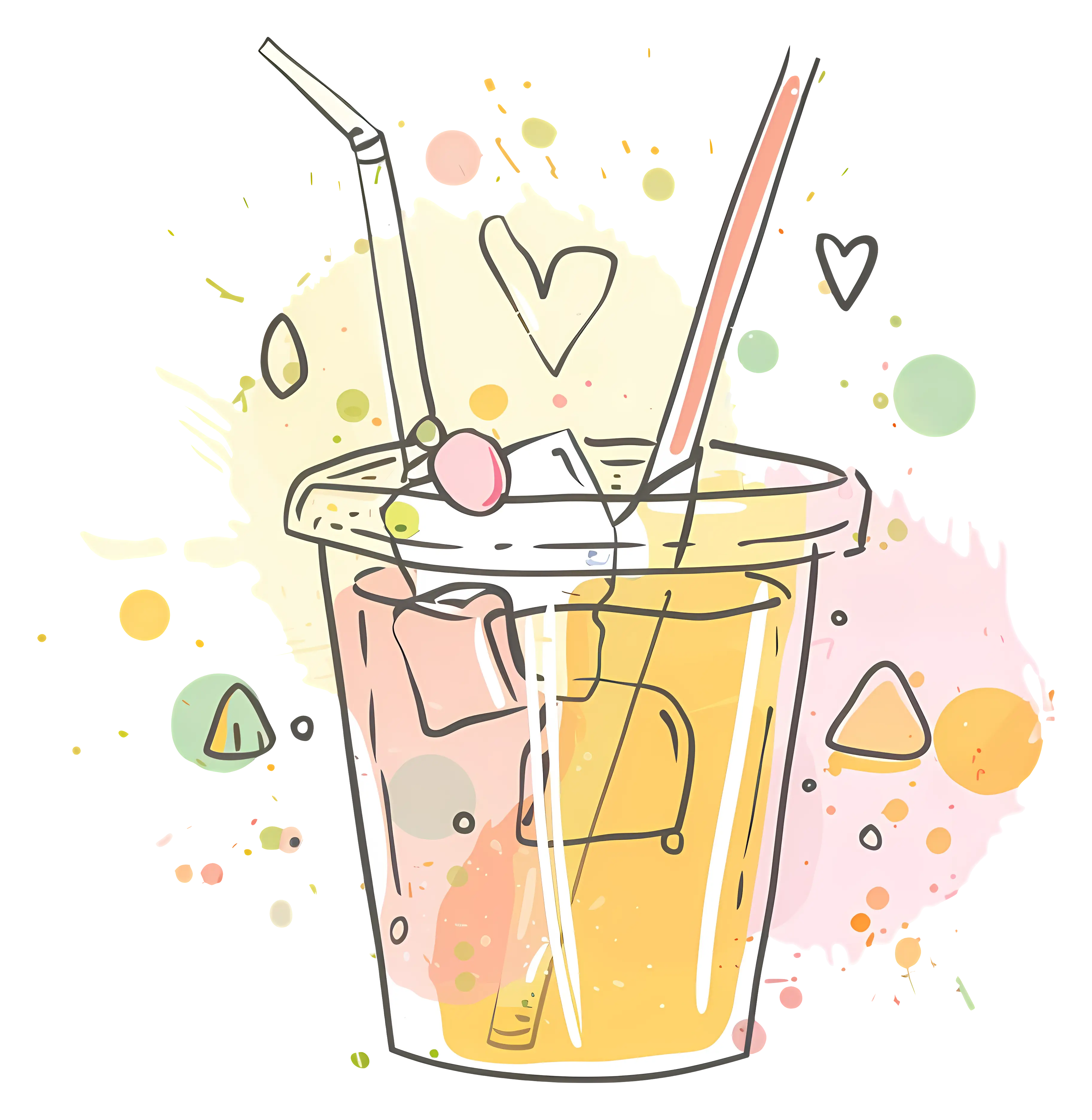 Refreshing Iced Drink