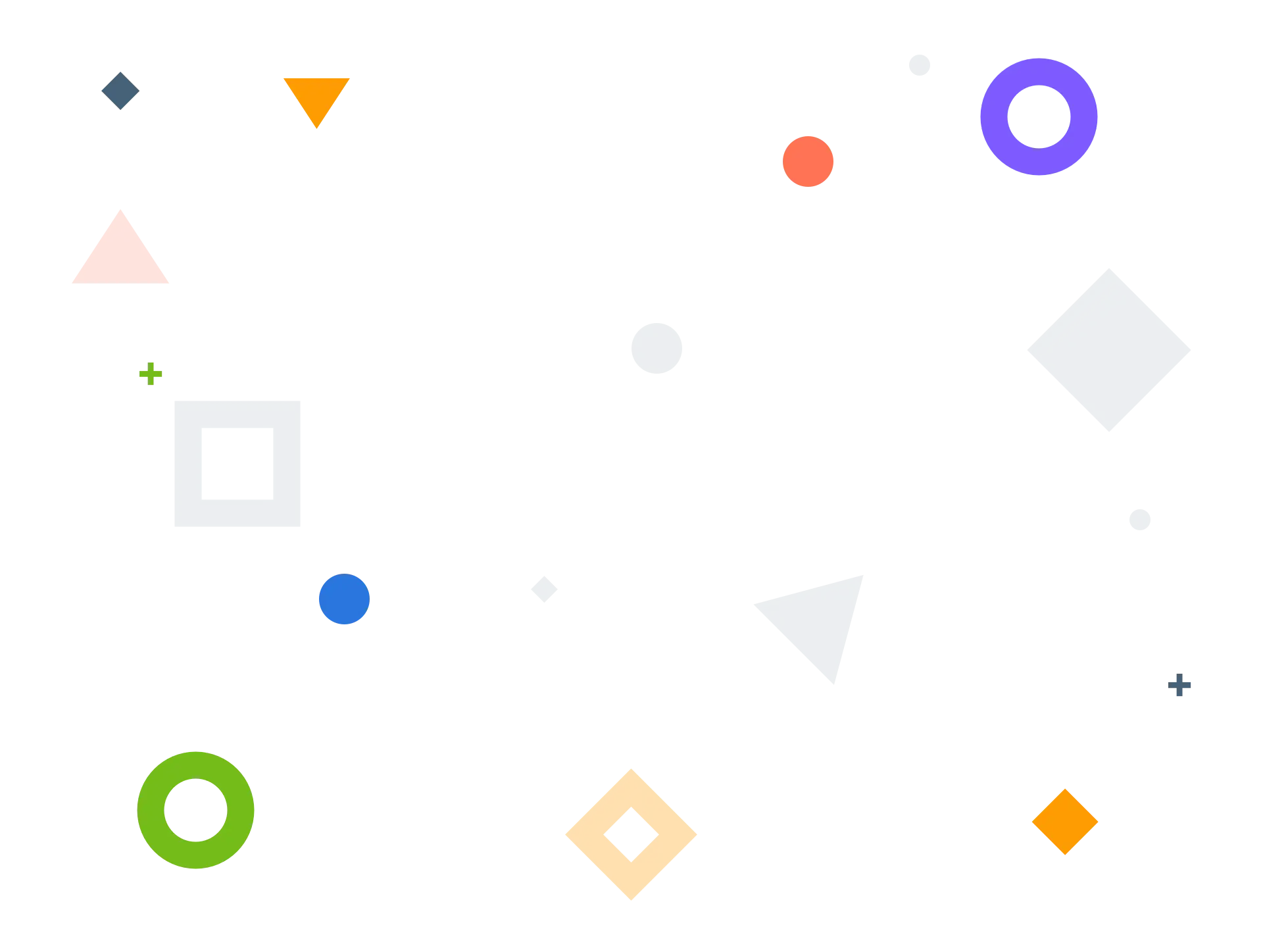 Colorful Geometric Shapes Background