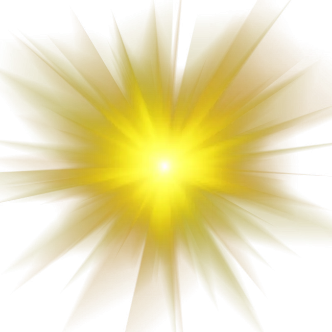Yellow Explosion Effect for Graphic Design