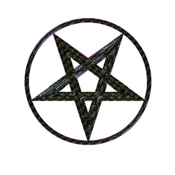 Black Pentagram Symbol