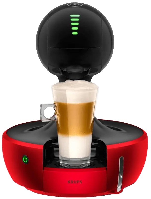 Coffee Machine with Latte Cup Display
