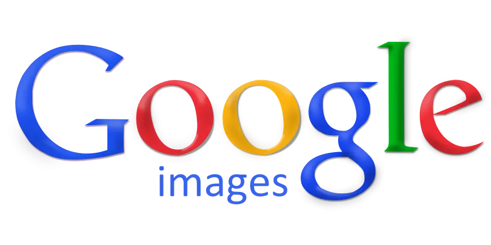 Google Images Logo Design with Multicolored Elements