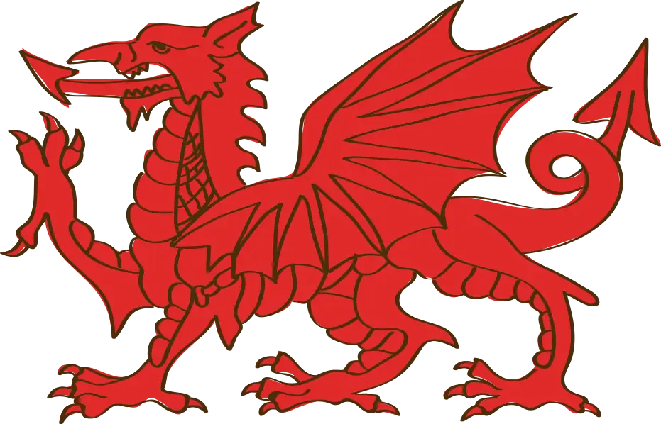 Red Dragon Illustration
