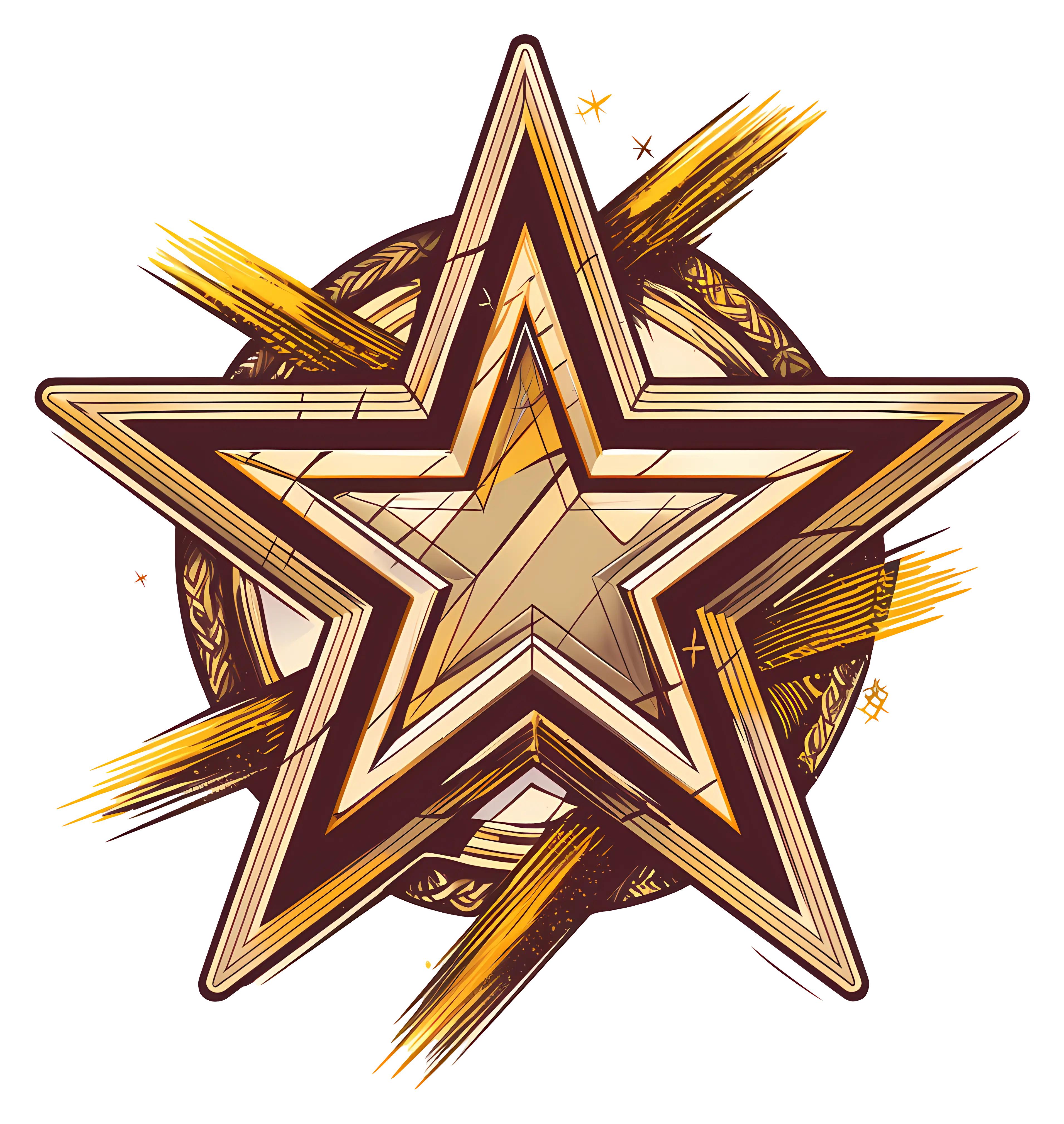 Golden Star Emblem