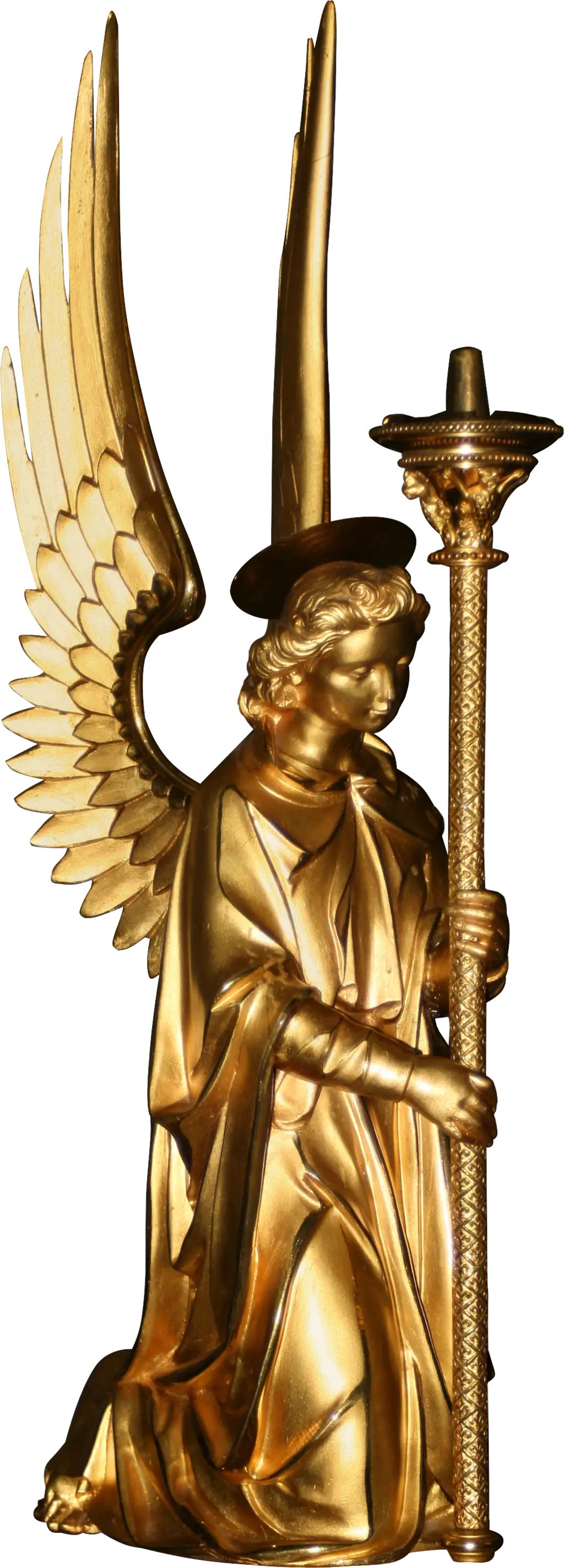 Golden Angel Statue