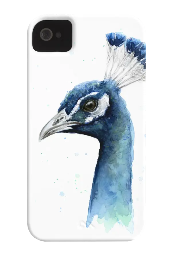 Majestic Peacock Illustration