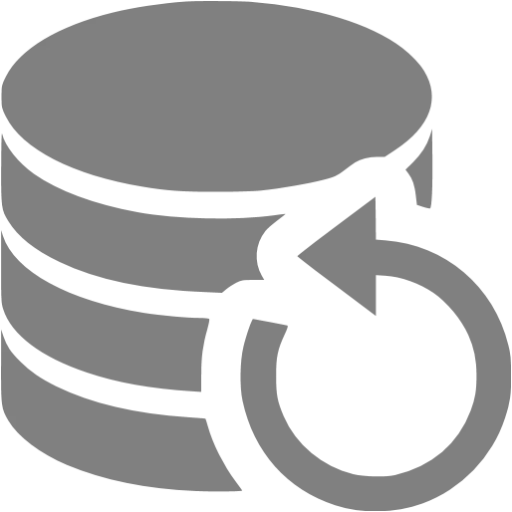 Database with Backup Arrow Design