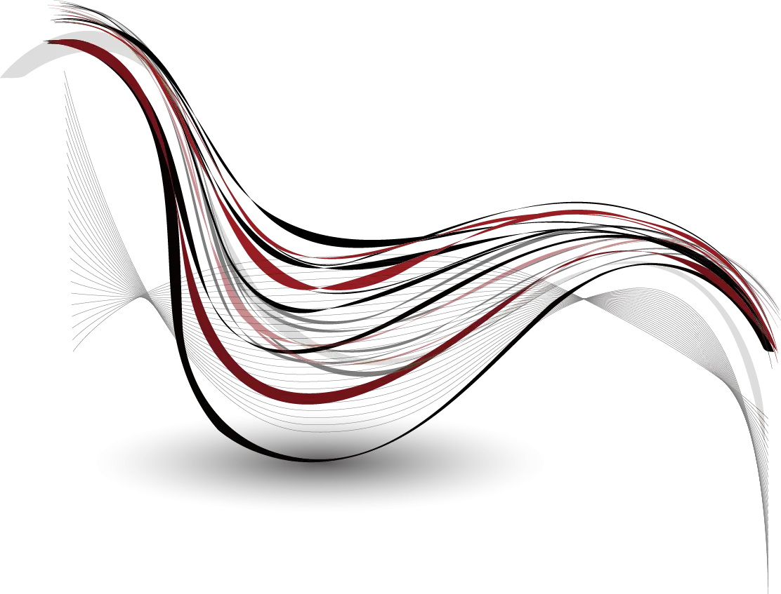 Flowing Abstract Wave Lines