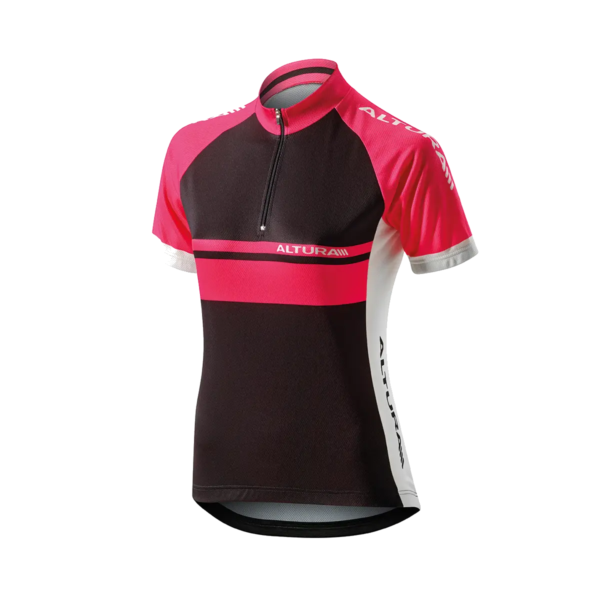 Cycling Jersey in Black and Pink
