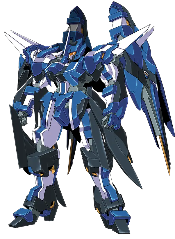 Futuristic Blue Mecha