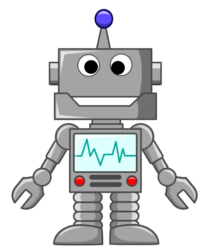 Cartoon Robot Illustration