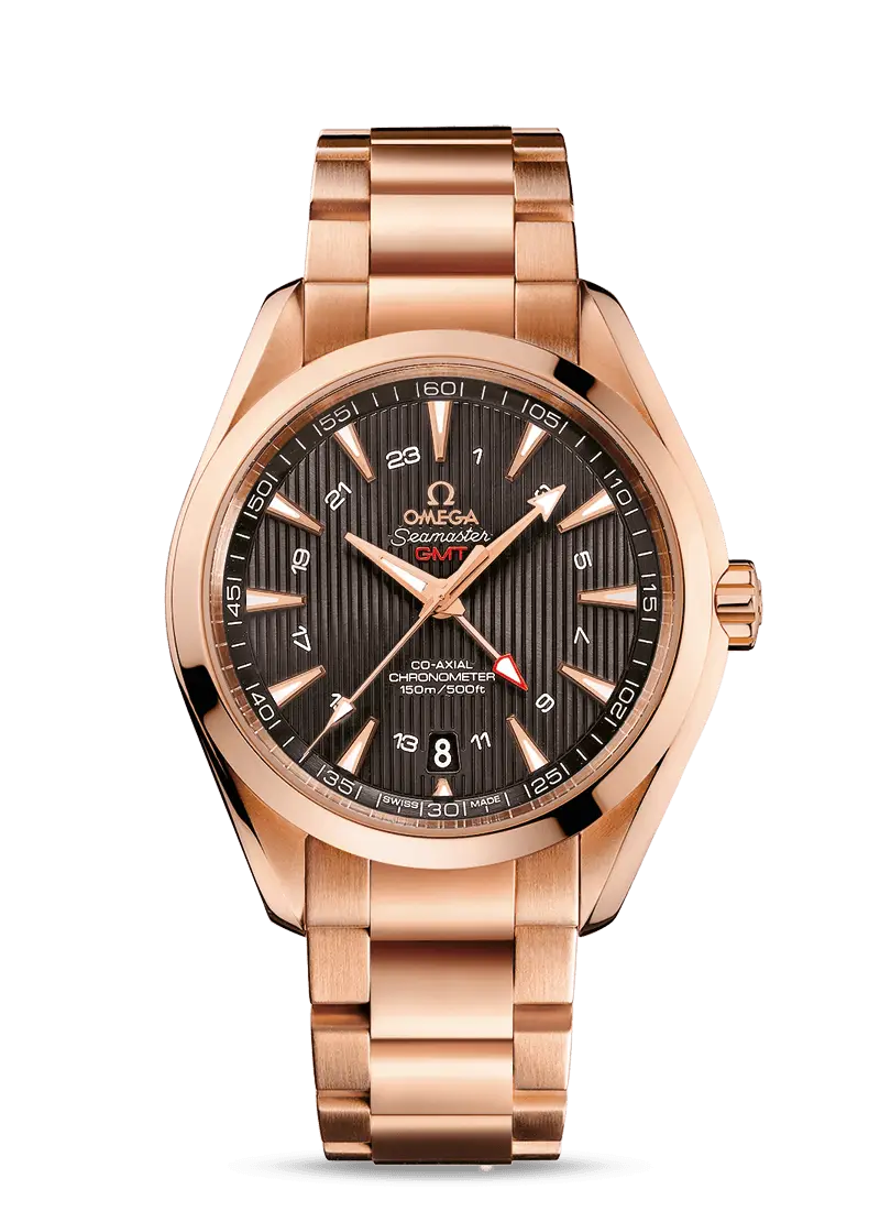 Luxury Gold Omega Watch