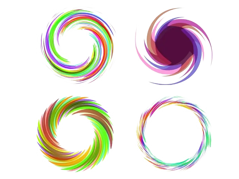 Colorful Swirl Patterns