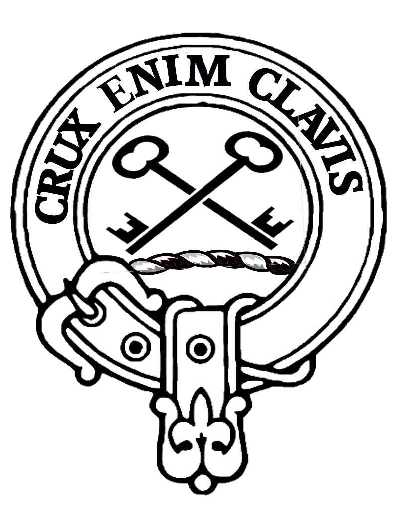 Crossed Keys Emblem with Motto
