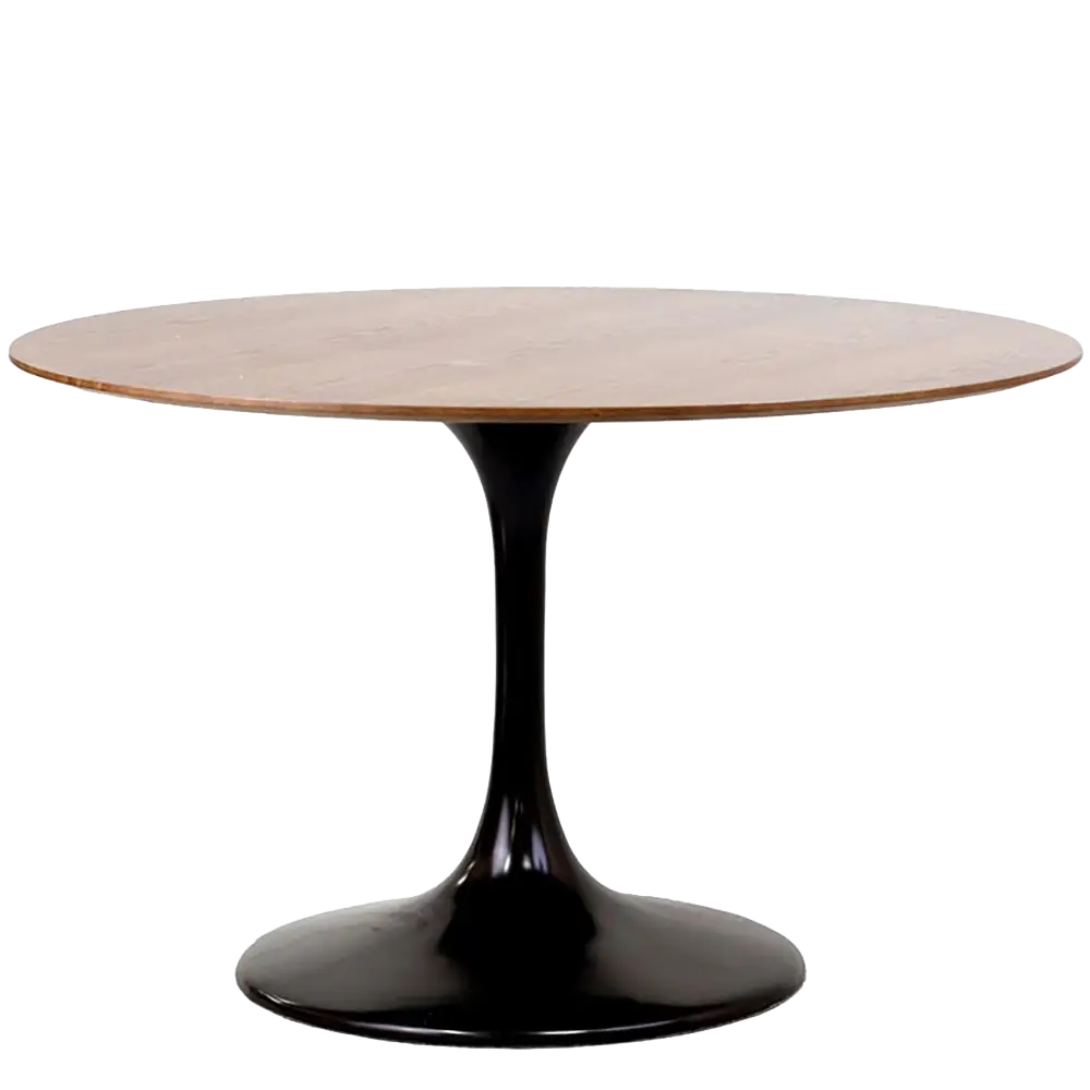 Simple Wooden Round Dining Table