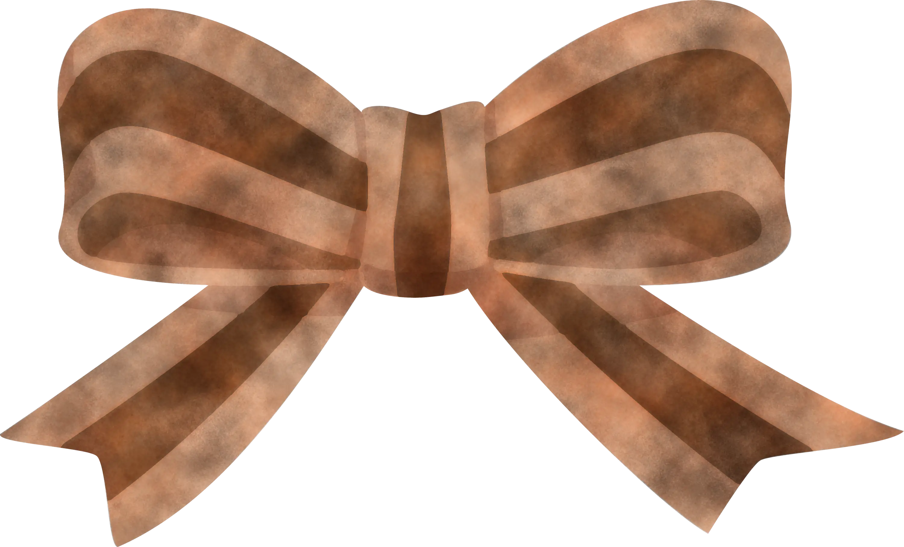 Brown Bow Decoration