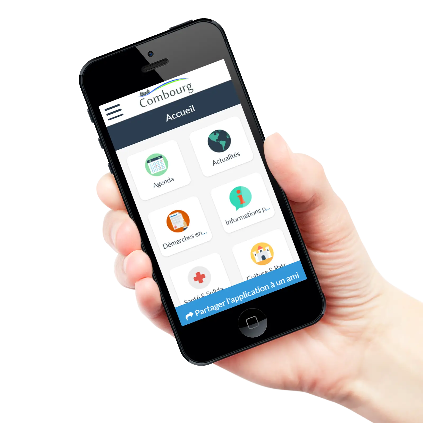 Smartphone with Apps