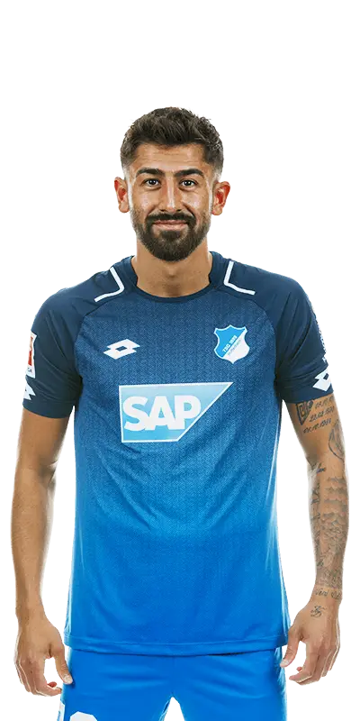 Soccer Player in Blue Uniform