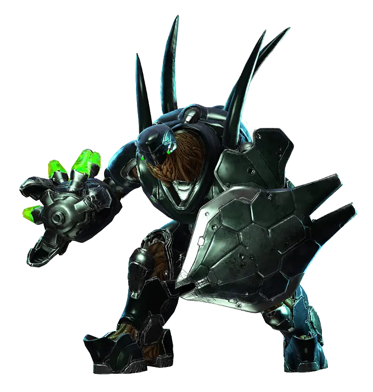 Futuristic Robotic Toy with Alien Design