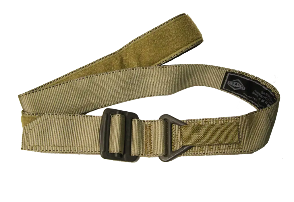 Military-Style Utility Belt with Adjustable Buckle