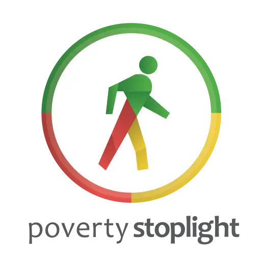 Poverty Stoplight Social Awareness Logo