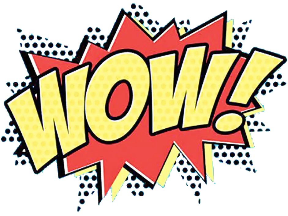 Comic Style &#039;WOW&#039; Illustration