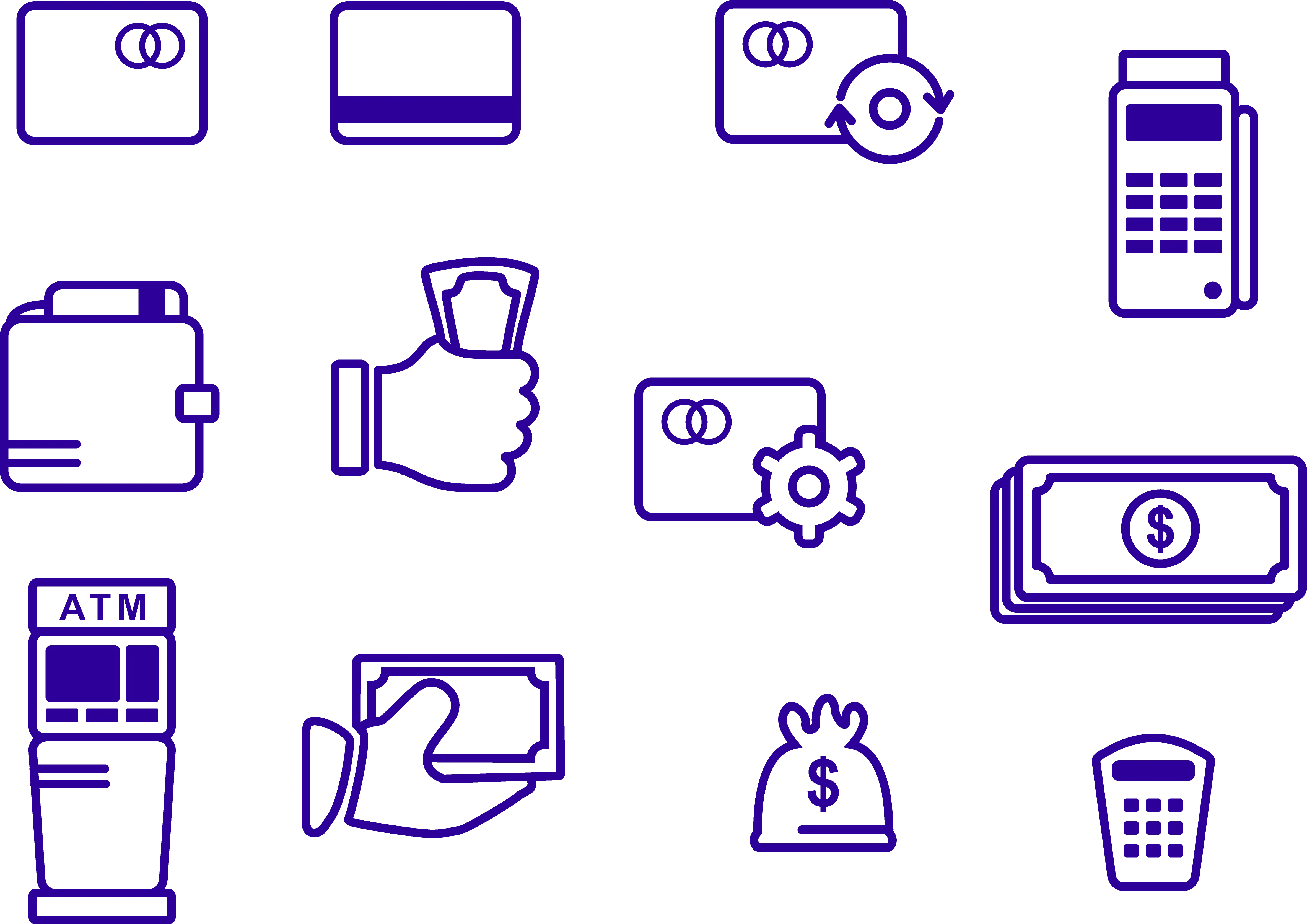 Various Payment Method Icons