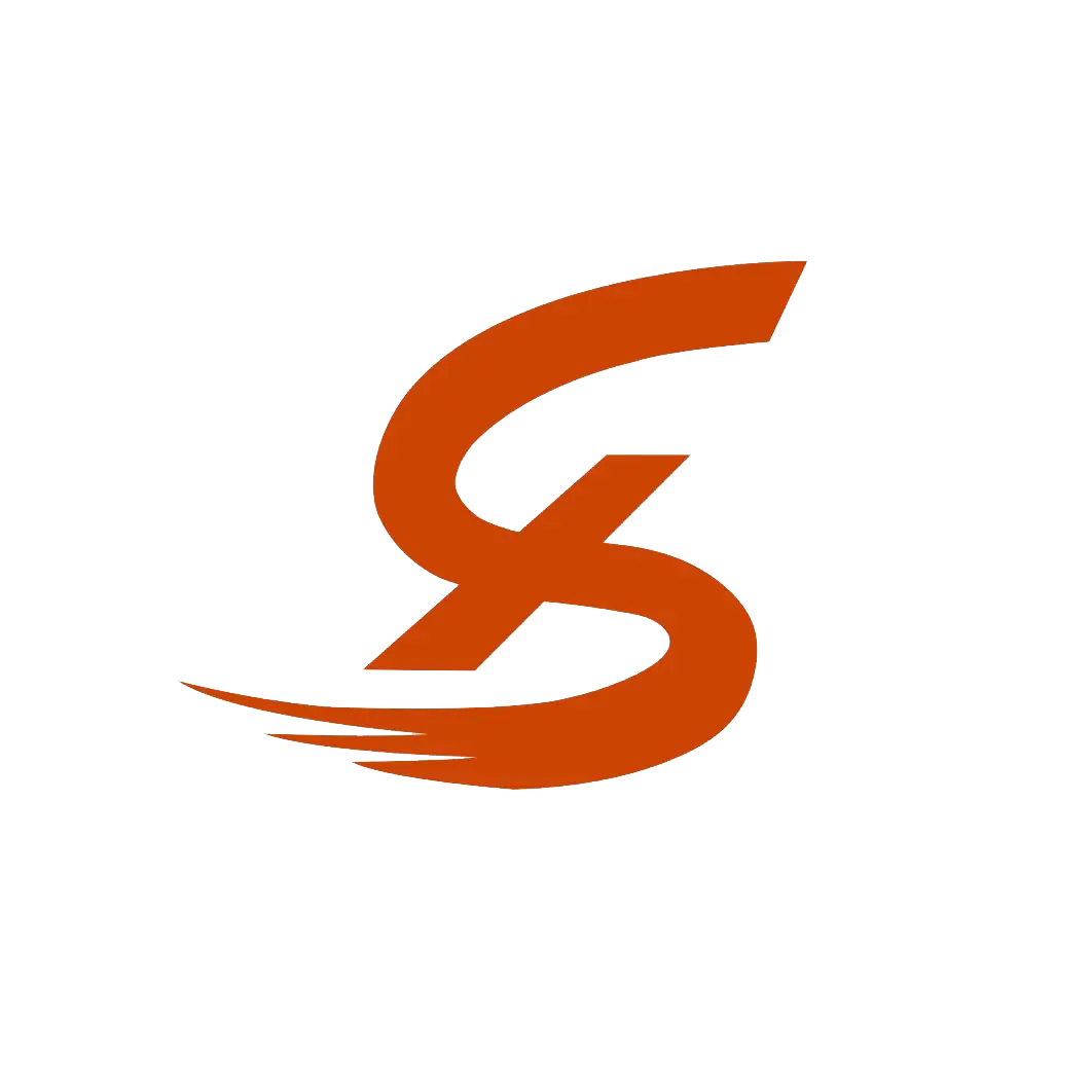 Stylized Orange Logo Design
