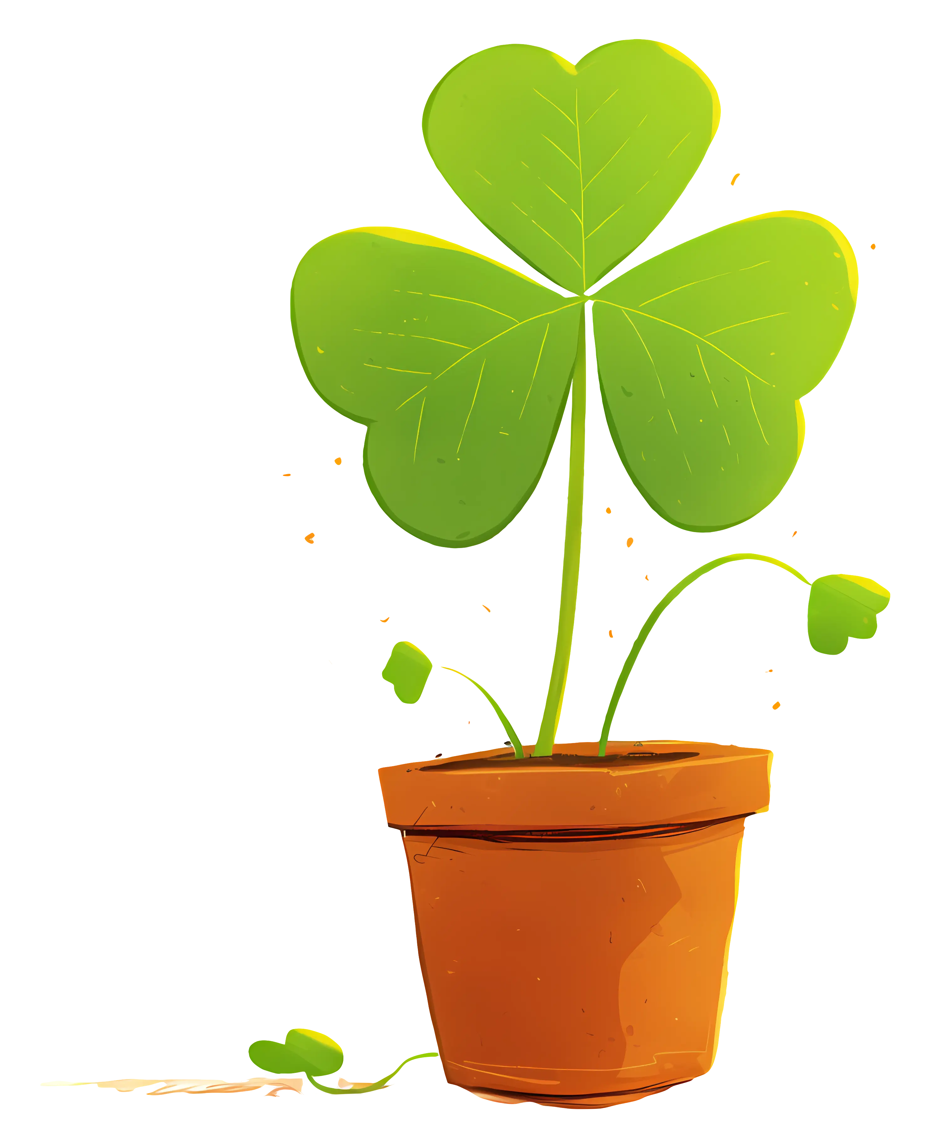 Potted Clover Plant