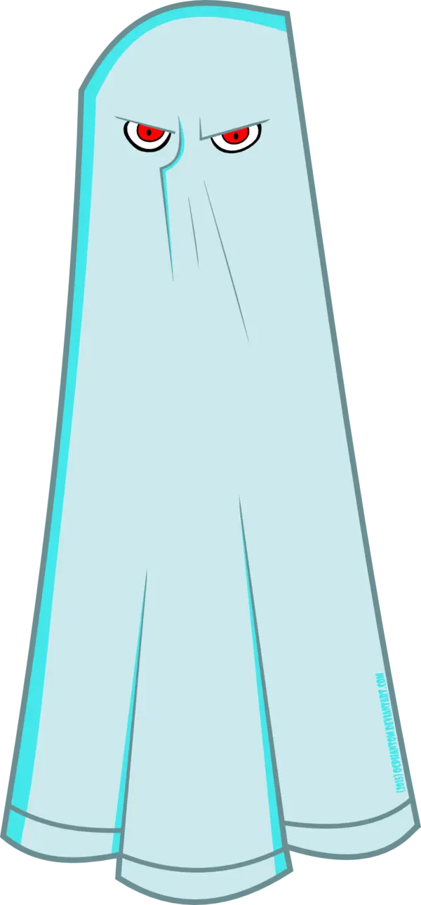 Spooky Cartoon Ghost