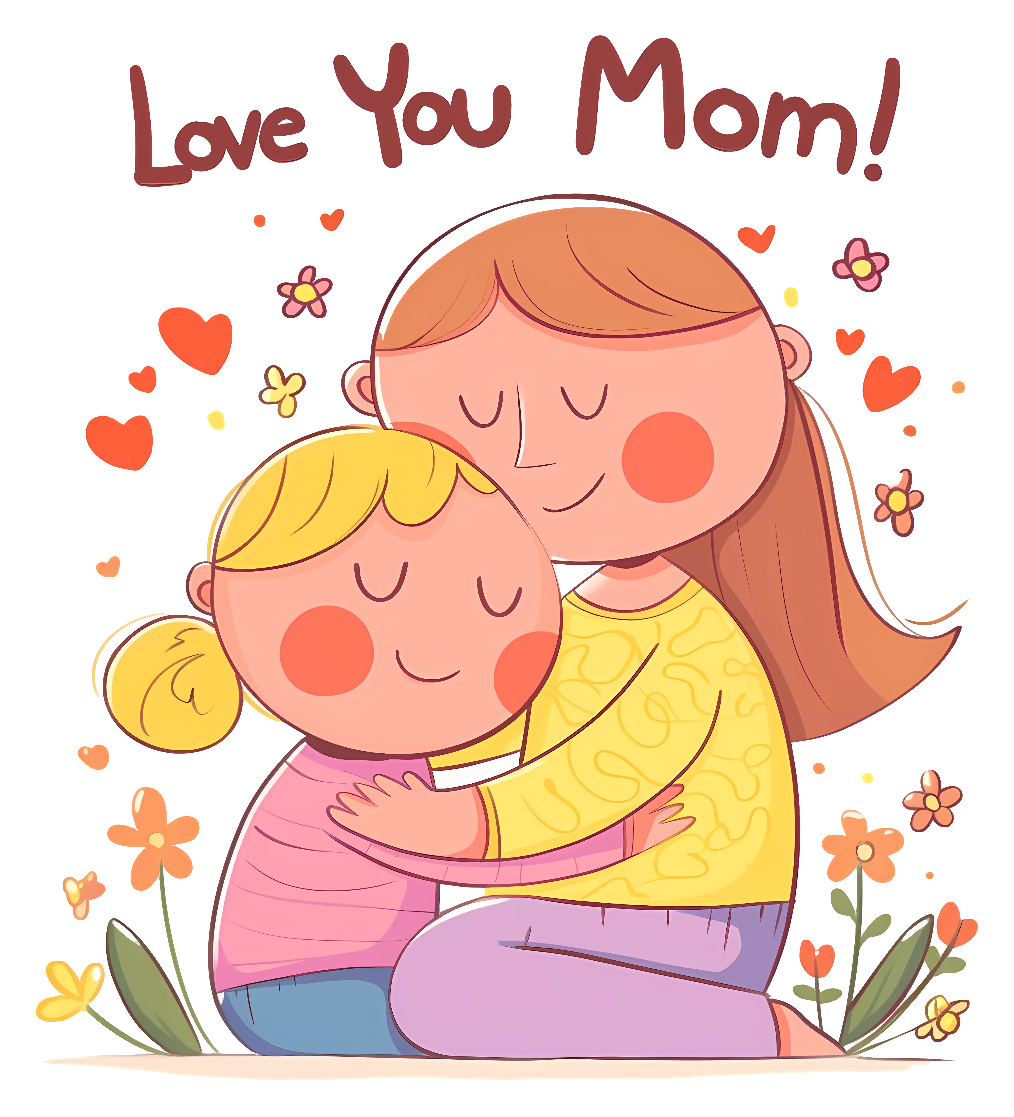 Loving Mother and Child