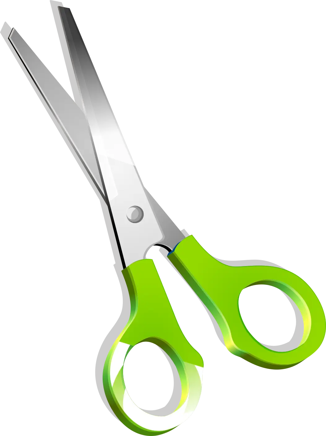 Green Handled Scissors