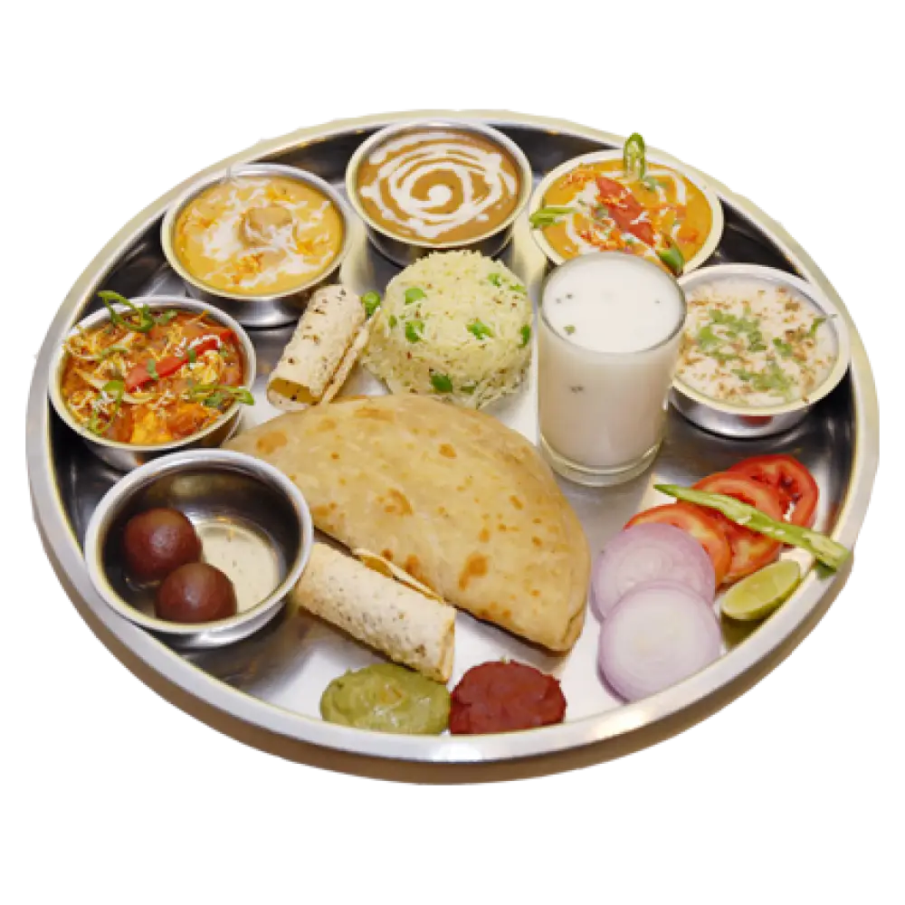 Traditional Indian Thali