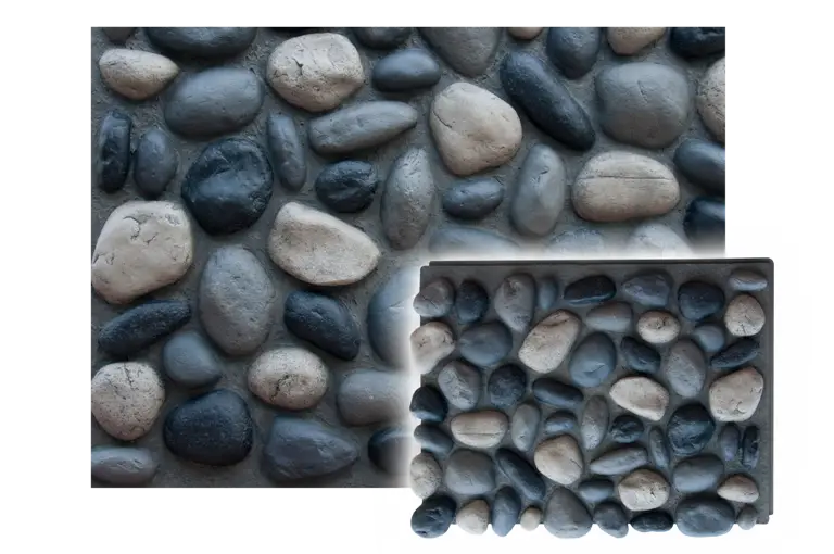 Natural Pebble Stone Texture
