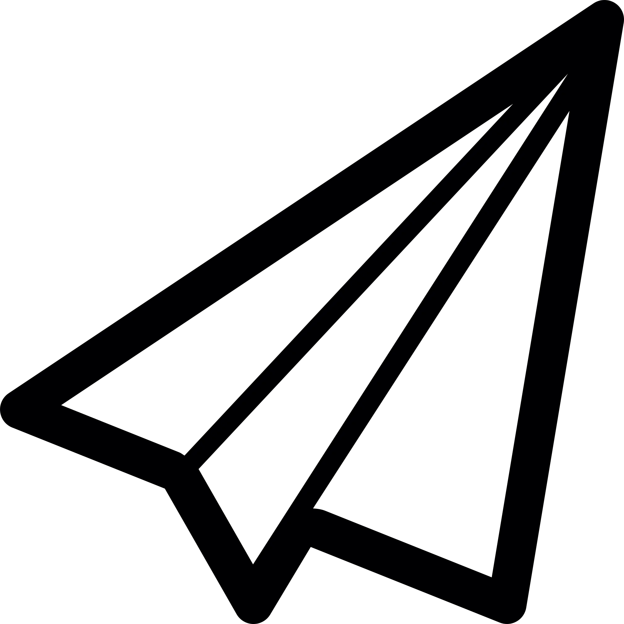 Minimalist Paper Airplane Icon
