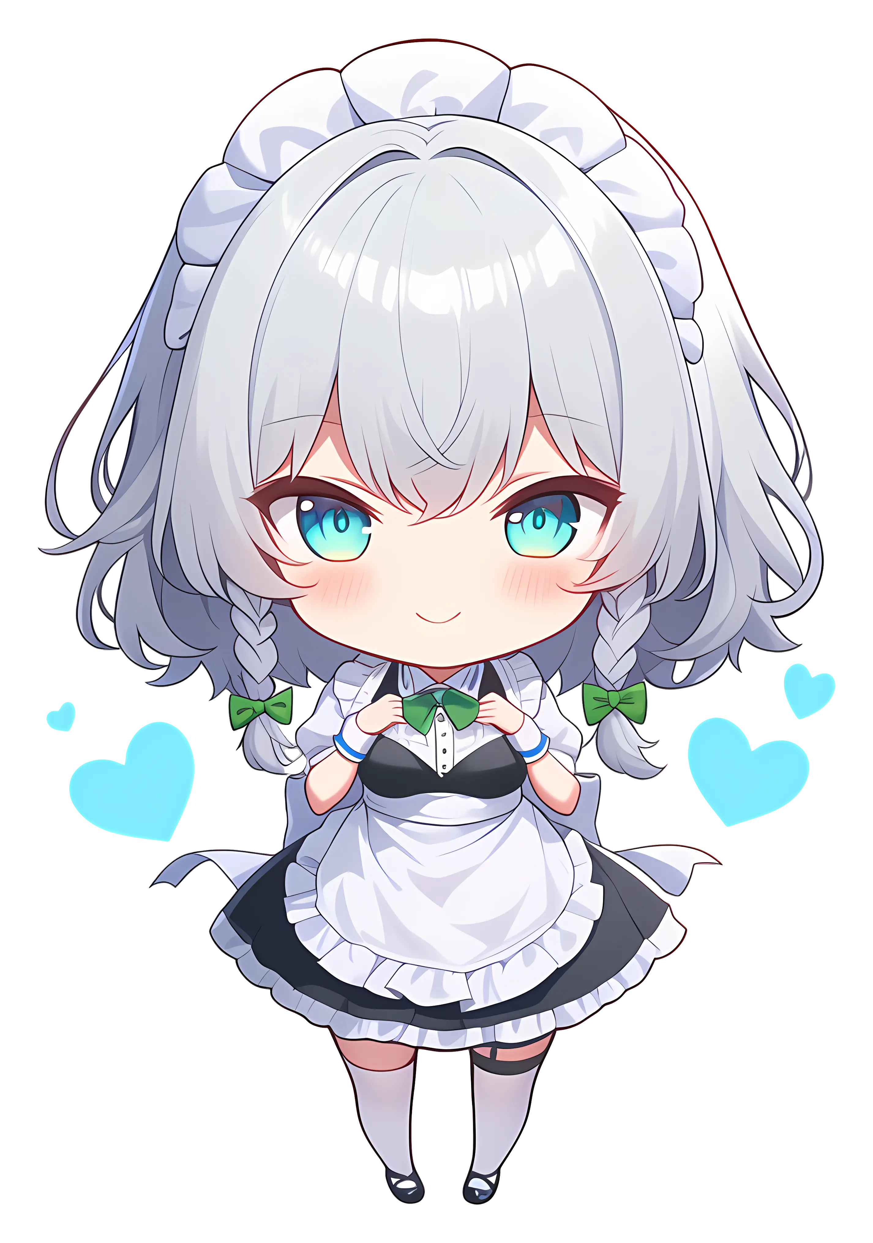 Chibi Maid Character