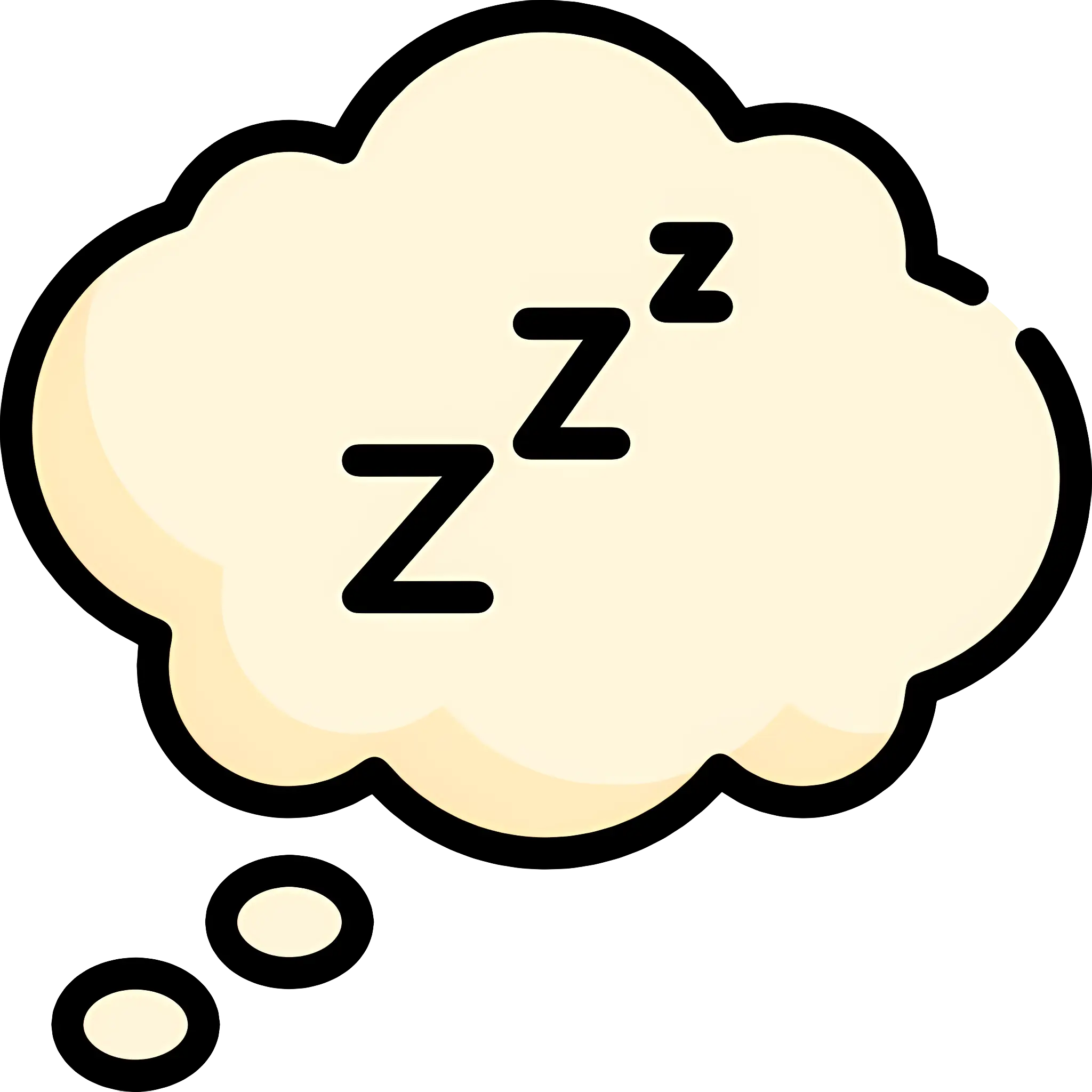 Dreamy Thought Cloud Icon