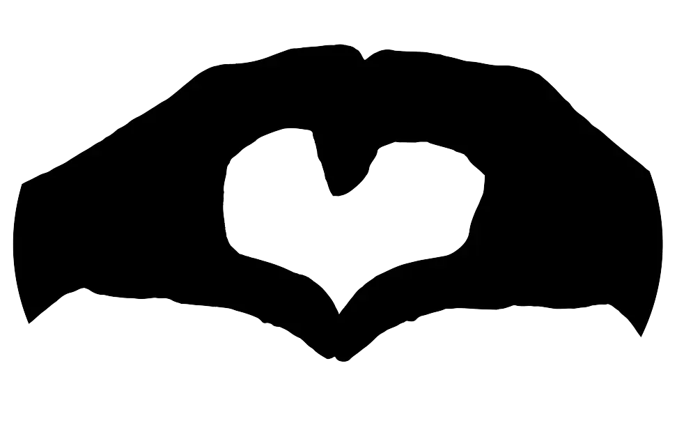 Heart Hands Gesture Symbolizing Love