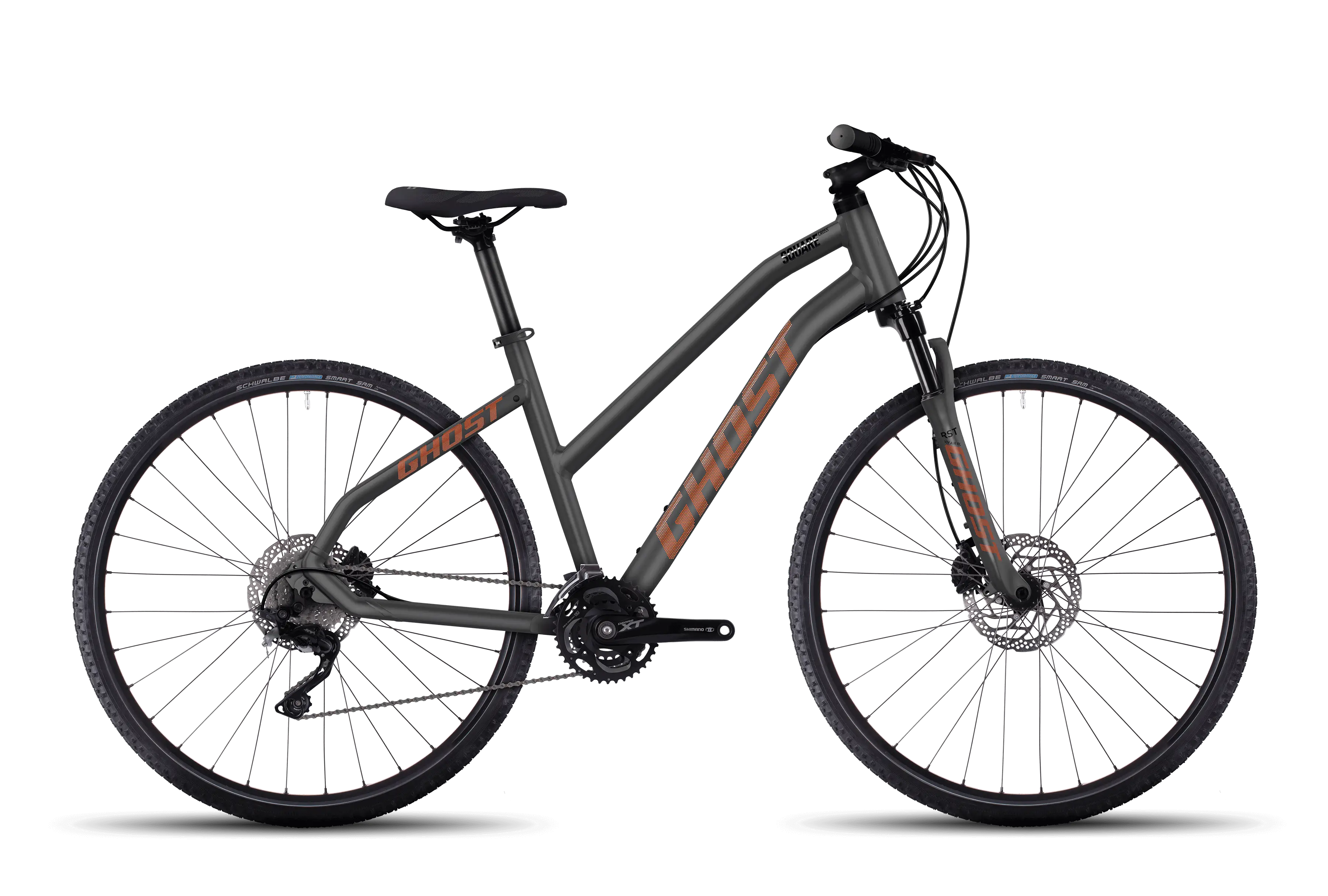 Stylish Gray Mountain Bike for Outdoor Riding