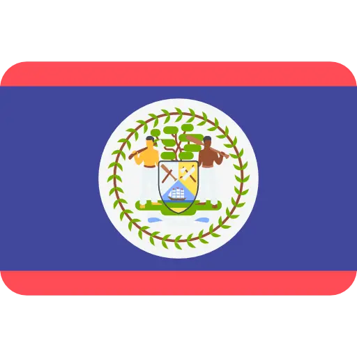 Belize National Flag Illustration
