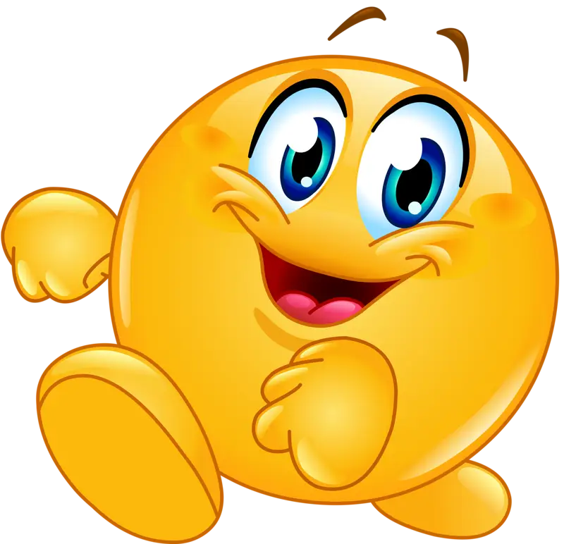 Happy Yellow Smiley Cartoon