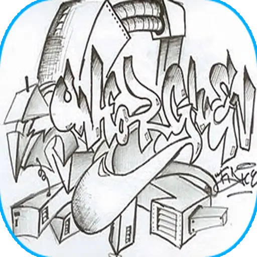Urban Graffiti Sketch Art
