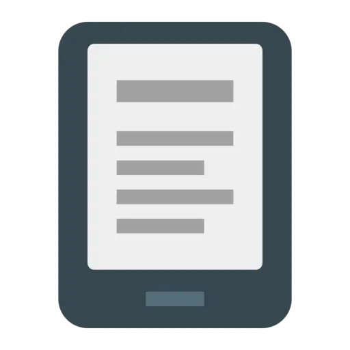 Digital E-reader Device for Book Reading