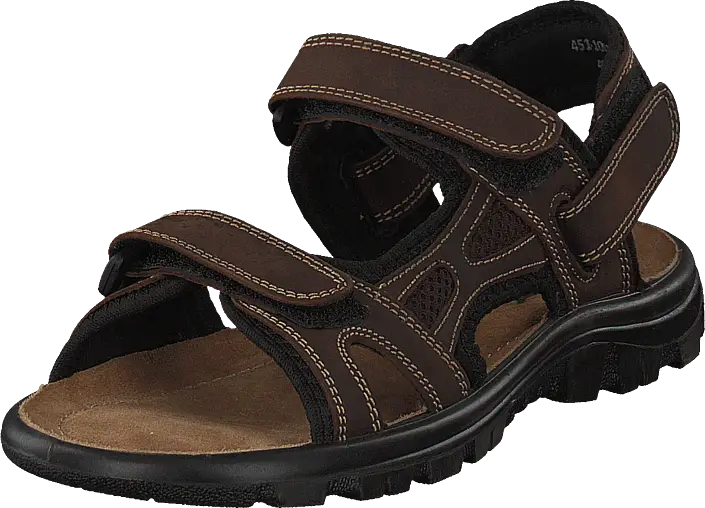Comfortable Brown Leather Sandal