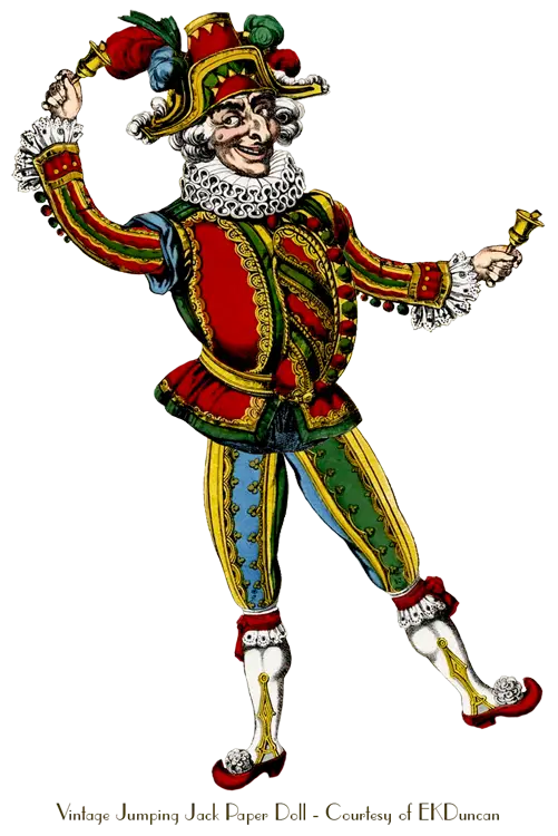 Colorful Jester Illustration