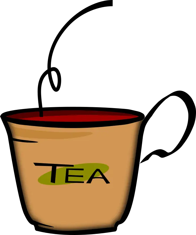 Cozy Tea Cup Illustration for Relaxation and Warmth Themes