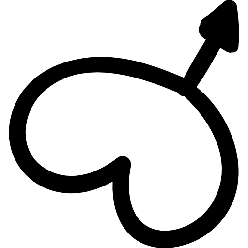 Heart with Arrow Symbol