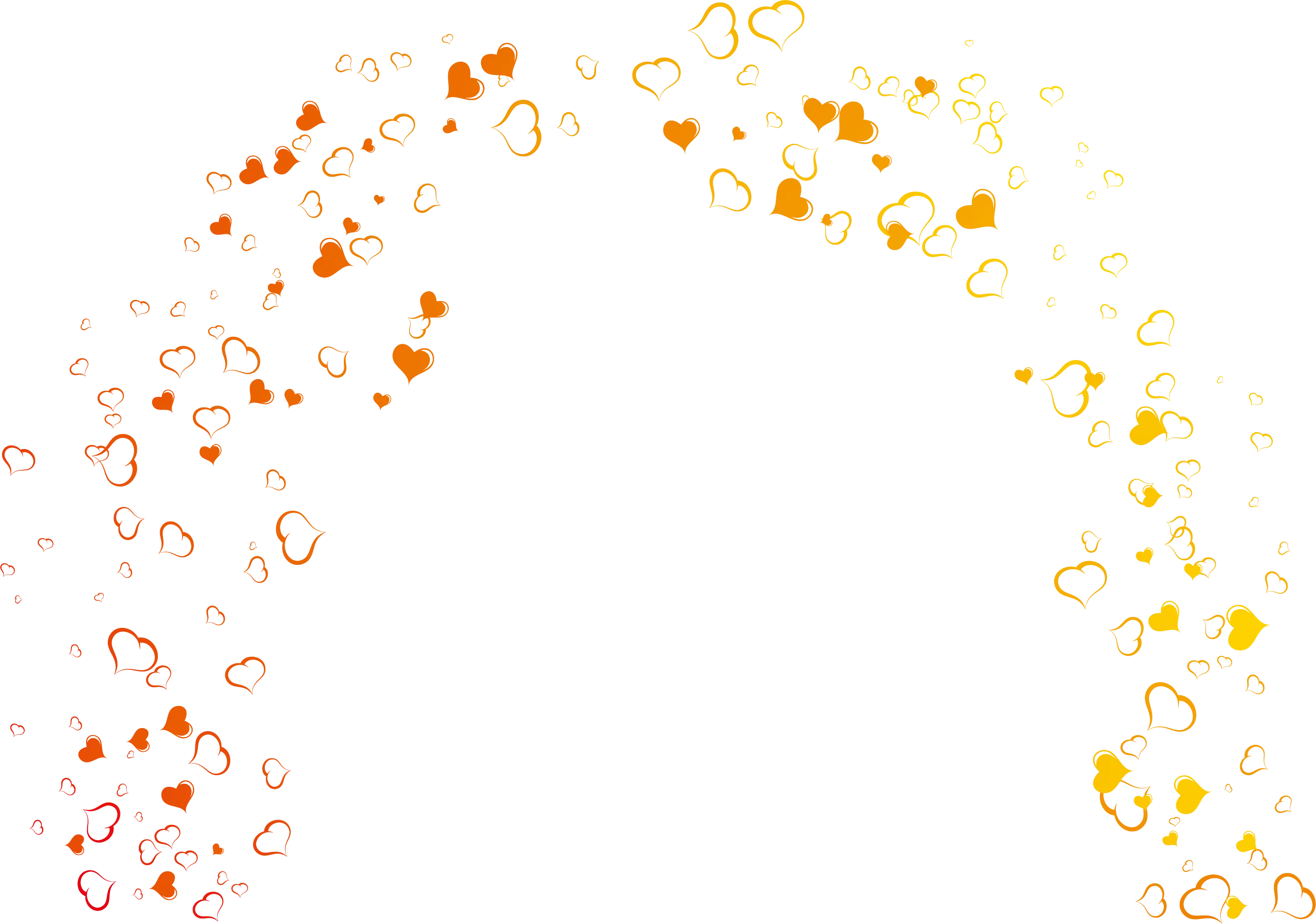 Colorful Heart Confetti