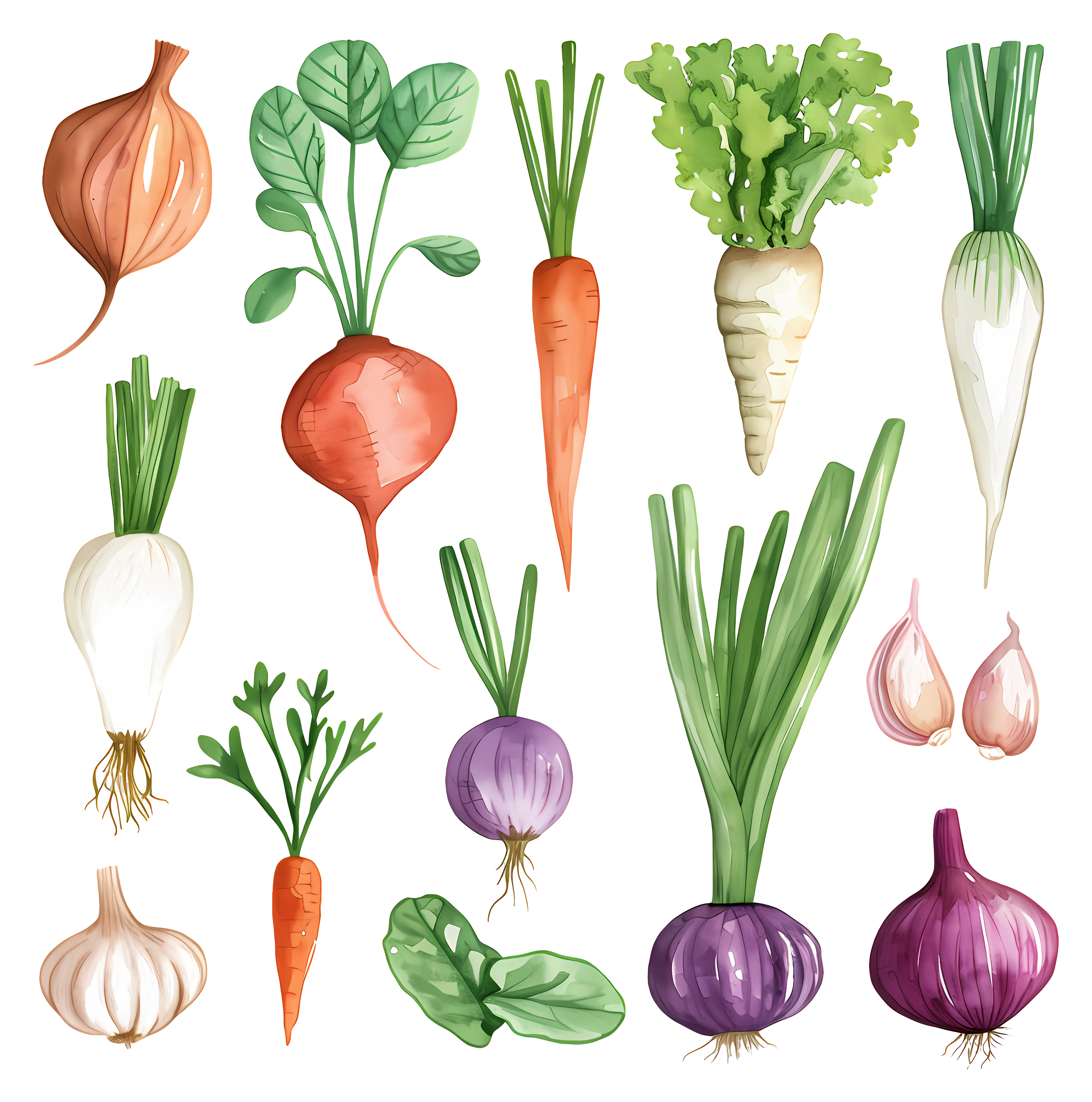 Fresh Assortment of Vegetables