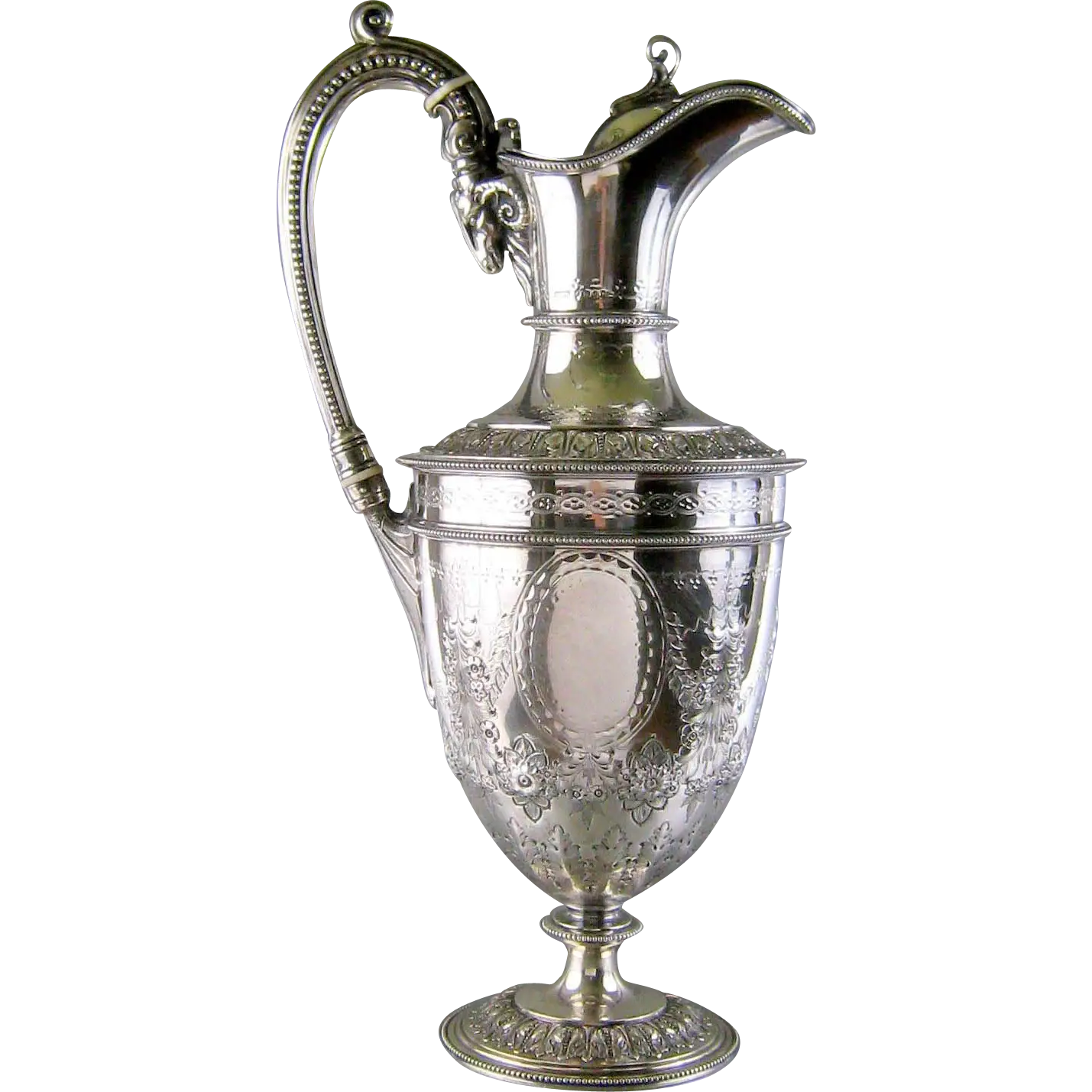 Antique Silver Decorative Pitcher